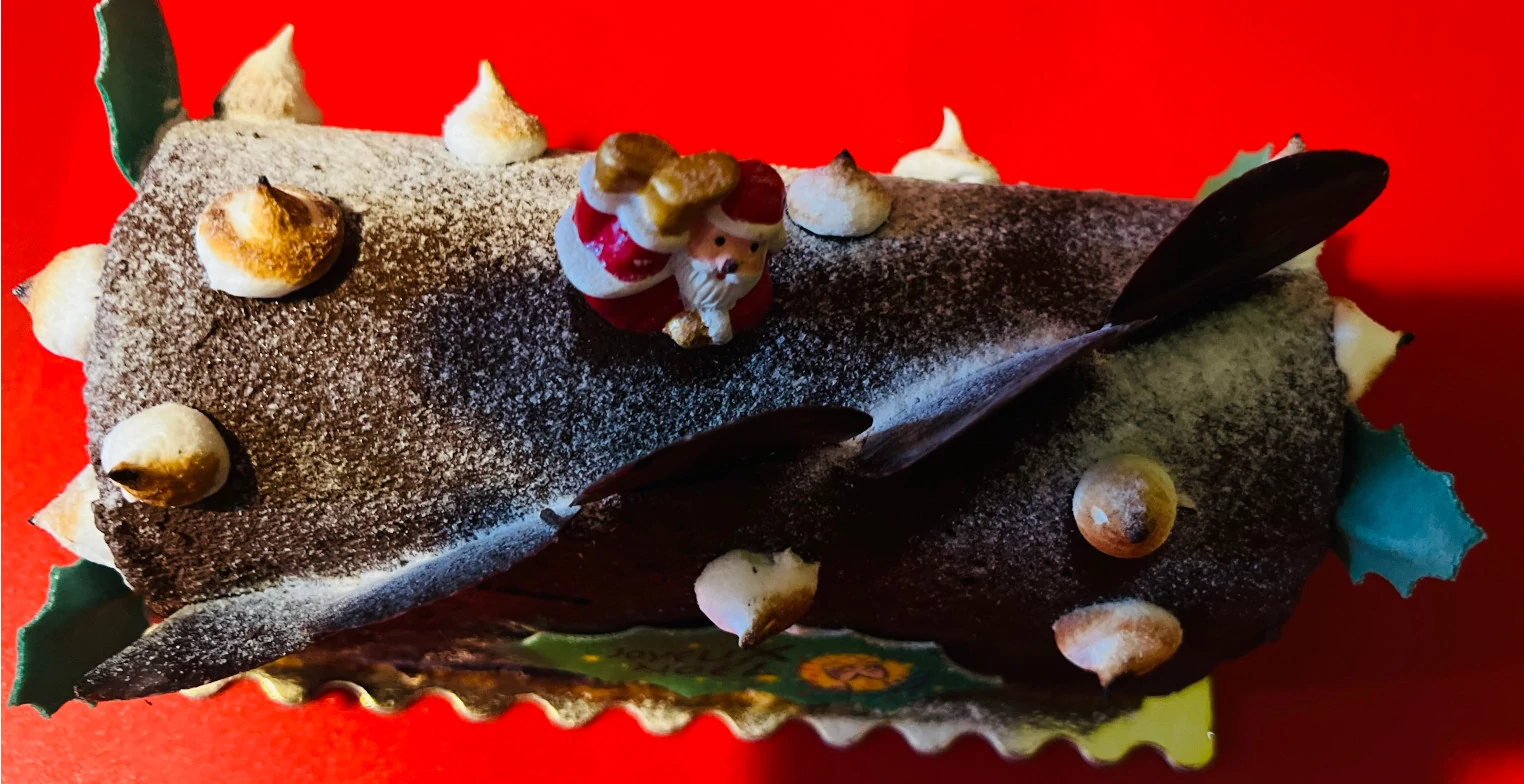 Bûche Schokolade Himbeer