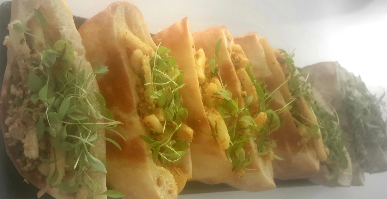 Calamar Naan Indian Spirit