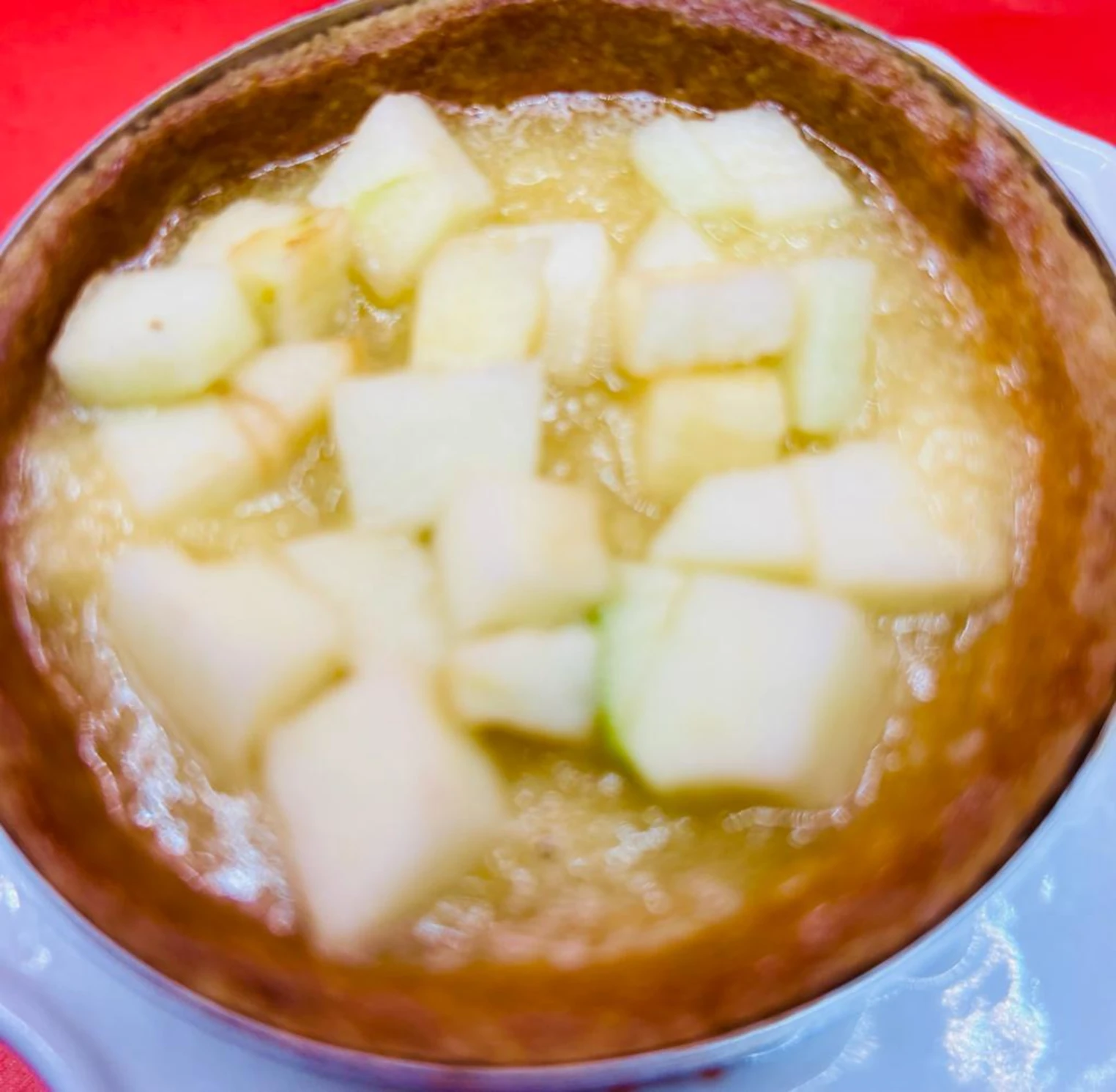 Französische Apfeltarte