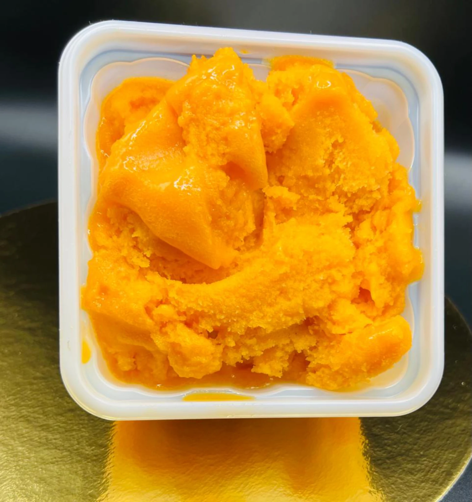 Karotten-Orangen-Sorbet