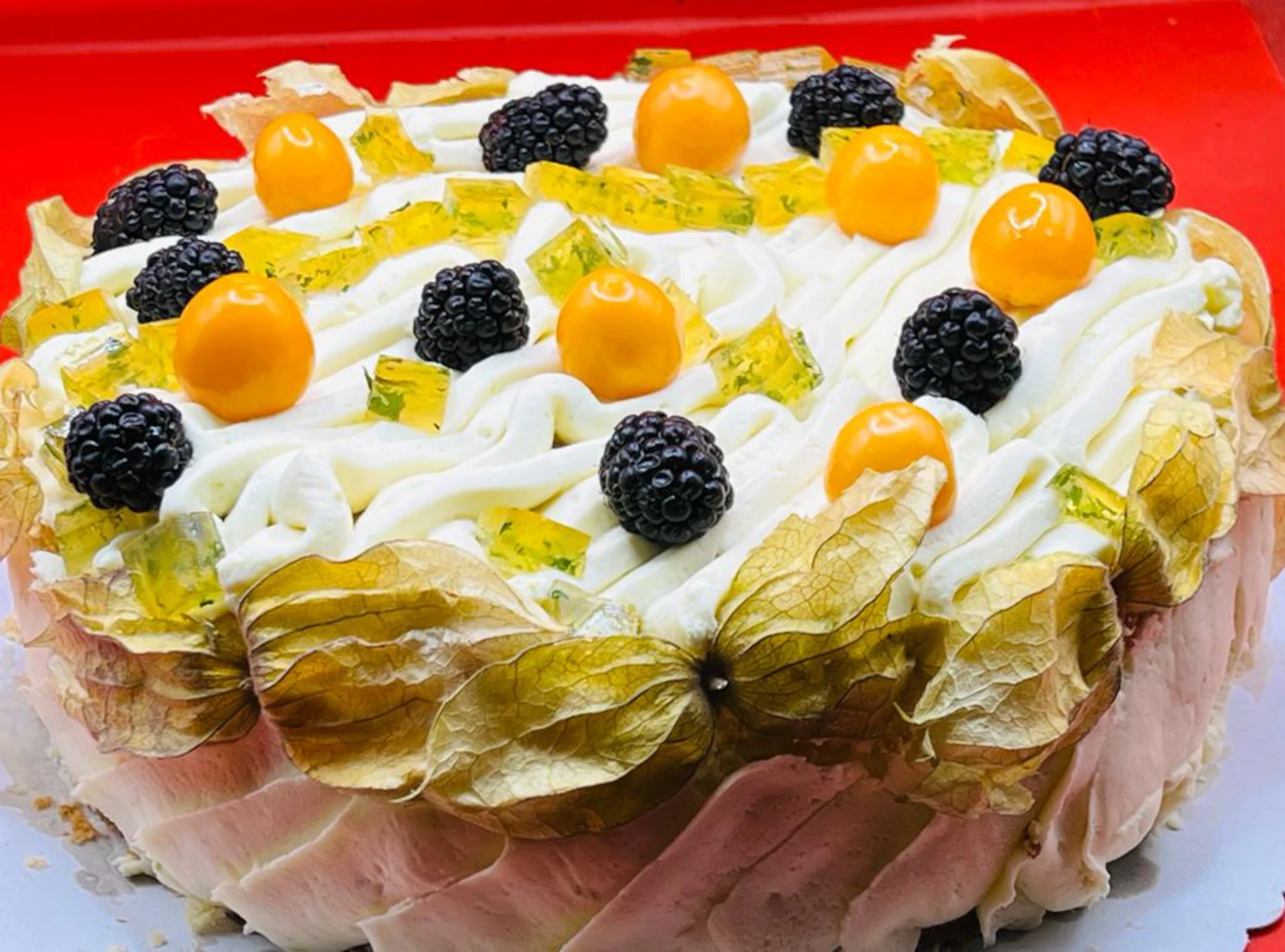 Mojito Art mit Physalis