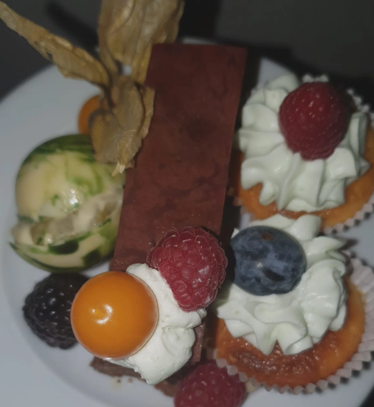 Weiße Schokolade Kugel